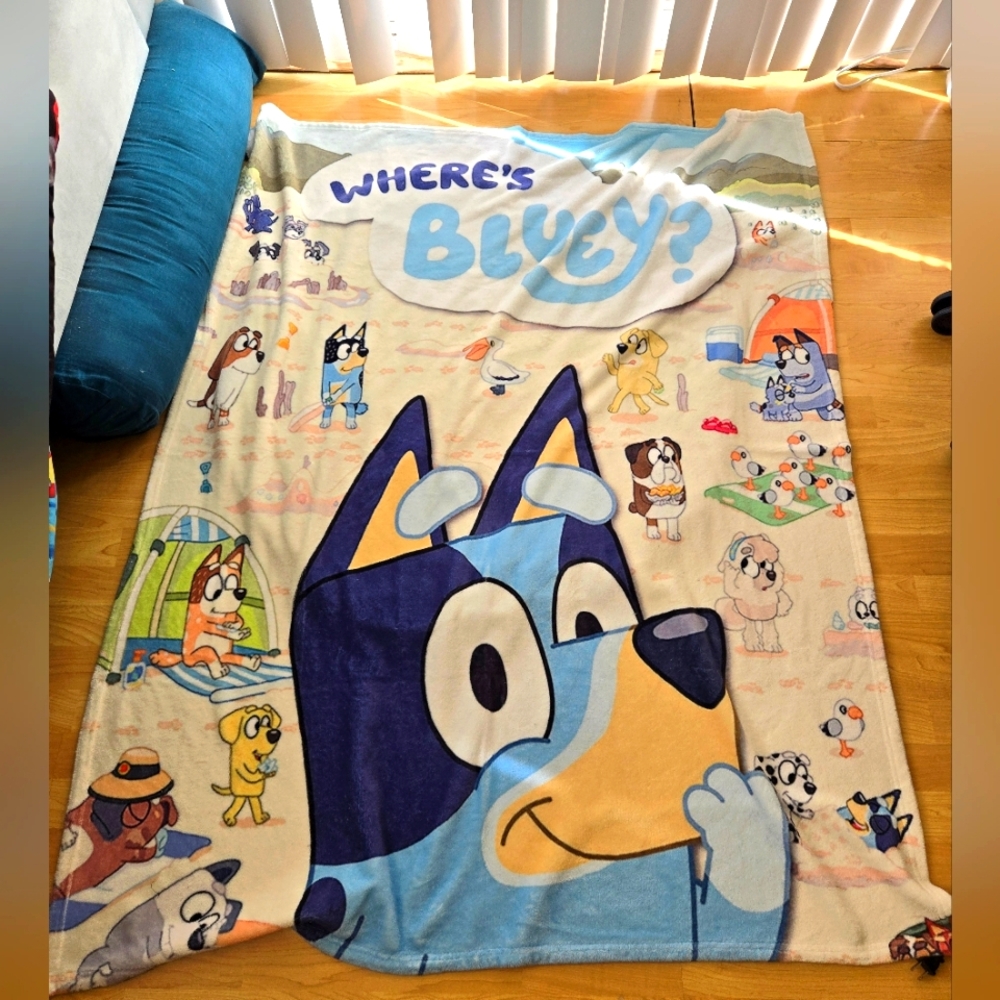 Bluey Character Blanket